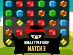 لعبة Ninja Treasure Match 3 على الانترنت