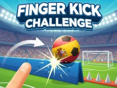 لعبة Finger Kick Challenge على الانترنت