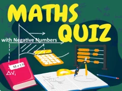 لعبة Maths Quiz with Negative Numbers على الانترنت