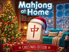 لعبة Mahjong At Home Xmas Edition على الانترنت