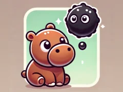 لعبة Hide Moodeng Hippo! على الانترنت