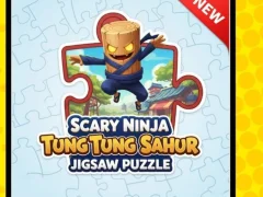 لعبة Scary Ninja Tung Tung Sahur Jigsaw Puzzle على الانترنت