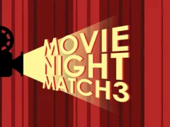 لعبة Movie Night Match 3 على الانترنت