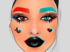 لعبة Face Chart على الانترنت