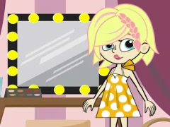 لعبة Cute model girl على الانترنت