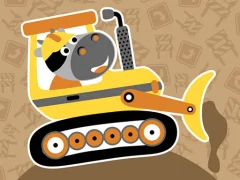 لعبة Construction Trucks Hidden على الانترنت