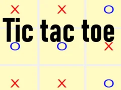 لعبة Tic tac toe على الانترنت
