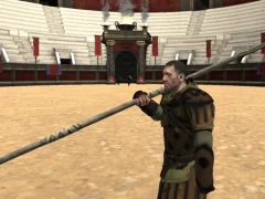 لعبة Gladiator Simulator على الانترنت