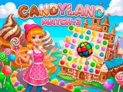 لعبة Candyland: Match-3 على الانترنت