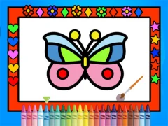 لعبة Color and Decorate Butterflies على الانترنت