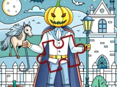 لعبة Haunted Puzzle Pieces على الانترنت