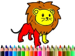 لعبة Back To School: Lion Coloring Book على الانترنت