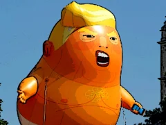 لعبة Trump Flying Adventure على الانترنت