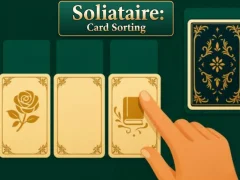 لعبة Solitaire: Card Sorting على الانترنت