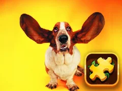 لعبة Funny Dogs Puzzle على الانترنت