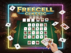 لعبة Freecell Classic على الانترنت