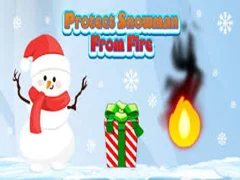 لعبة Protect Snowman From Fire على الانترنت