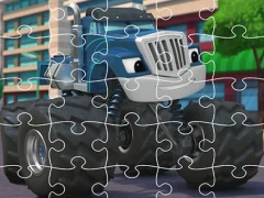 لعبة Blaze Trucks على الانترنت