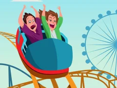 لعبة Roller Coaster Fun Hidden على الانترنت