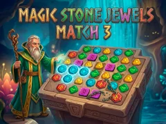 لعبة Magic Stone Jewels Match 3 على الانترنت