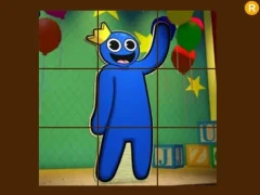 لعبة Rainbow Friends Sliding Puzzle على الانترنت
