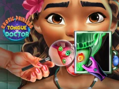 لعبة Exotic Princess Tongue Doctor على الانترنت