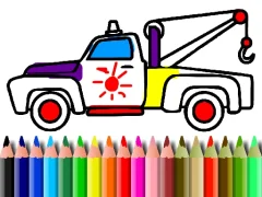 لعبة Back To School: Trucks Coloring على الانترنت