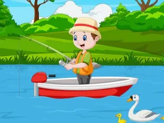 لعبة Fishing Jigsaw على الانترنت