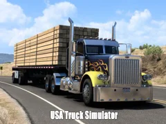 لعبة USA Truck Simulator 2024 على الانترنت