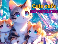 لعبة Cute cat's adventures على الانترنت