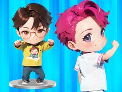 لعبة BTS Chibi Claw Machine على الانترنت