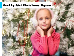 لعبة Pretty Girl Christmas Jigsaw على الانترنت
