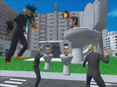 لعبة Skibidi Toilet Rage على الانترنت
