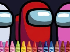 لعبة Among Us Coloring على الانترنت