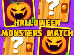 لعبة Halloween Monsters Match على الانترنت