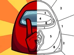 لعبة Among Us Coloring Book 1 على الانترنت