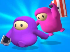 لعبة Fall Heroes Fun Guys Run على الانترنت