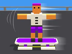 لعبة Blocky Skater Rush على الانترنت