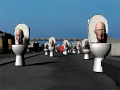 لعبة Hunt Skibidi Toilet على الانترنت