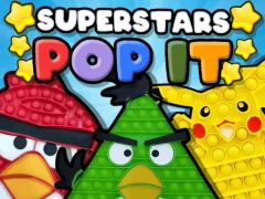 لعبة Pop it Superstars على الانترنت