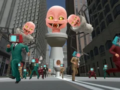 لعبة Skibidi Monster Toilet على الانترنت
