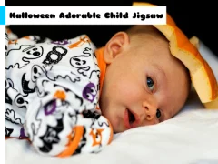 لعبة Halloween Adorable Child Jigsaw على الانترنت