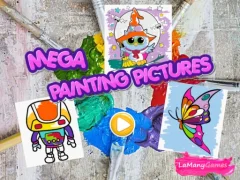 لعبة Mega painting pictures على الانترنت