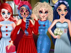 لعبة Princess Halloween Party Prep على الانترنت