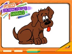 لعبة Cartoon Coloring Book for Kids Animals على الانترنت