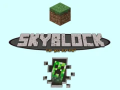 لعبة SkyBlock على الانترنت