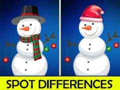 لعبة Christmas Spot differences على الانترنت