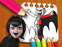 لعبة Hotel Transylvania Coloring Book على الانترنت