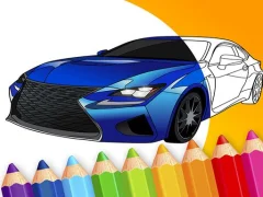 لعبة Japanese Luxury Cars Coloring Book على الانترنت