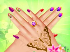 لعبة Spring Nail-Art على الانترنت